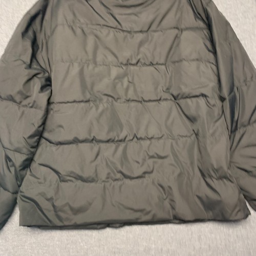 J.Crew Men's Jacket Size M Black Full Zip Quilted Puffer Winter Warm Outerwear M - Picture 10 of 11