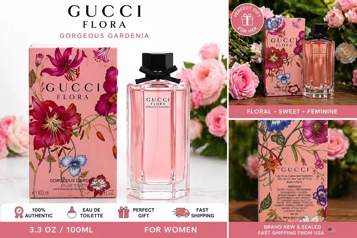 Gucci Flora Gorgeous Gardenia Eau de Toilette for Women for sale