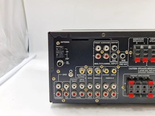 Onkyo TX-SV373 Stereo Empfänger - Aktiv, Zeichen Der Verwendung, 220-250V - Bild 4 von 4