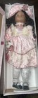 VINTAGE CRIMSON COLLECTION PORCELAIN COLLECTIBLE DOLL — photo 5
