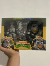 NECA TMNT Robo Tokka & Robo Rahzar Action Figure 2 Pack Target Exc. New READ