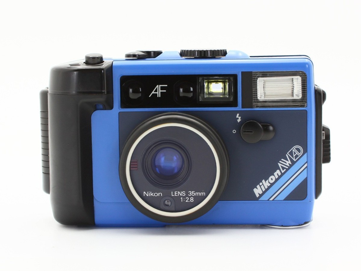 READ/Counter Issue] Nikon L35AW AD Blue AF Water Proof Film Camera