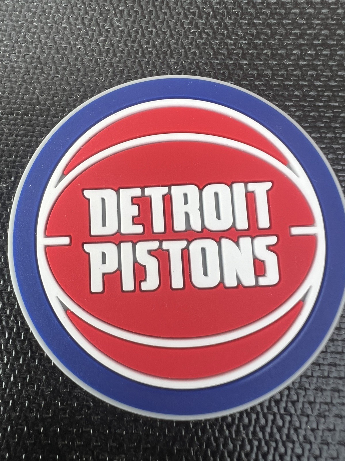 VINTAGE DETROIT PISTONS RUBBER STANDINGS BOARD FRIDGE MAGNET 2025 LOGO EDITION