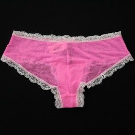 NEW Victoria's Secret VTG Sexy Little Things Silky Sheer Girly Panty SMALL