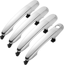 4pcs Exterior Door Handle Set Kia Sorento 20112015 Chrome Front Rearreplacement