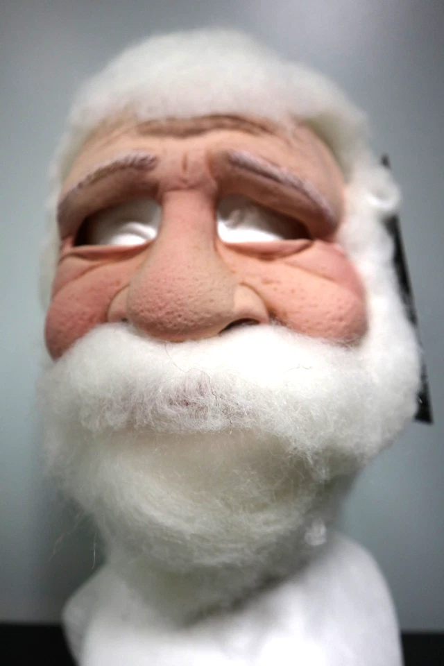 Jolly Uncle Saint Nick- Zagone Studios "Papa Noel" Handmade Mask - Image 3 of 4