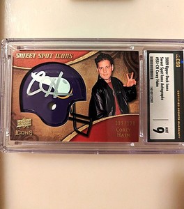 COREY HAIM 2009 ICONS signature VIKINGS Autograph Upper Deck Sweet Spot MINT!