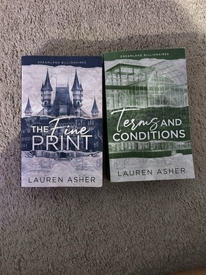 Lauren Asher Dreamland Billionaires PB Lot: The Fine Print + Terms & Conditions