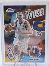 2025-26 Topps Finest Muse Insert - Dirk Nowitzki #M-5 - Legend - Mavericks