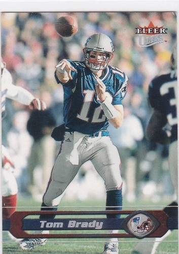 Tom Brady #181 2002 Ultra card