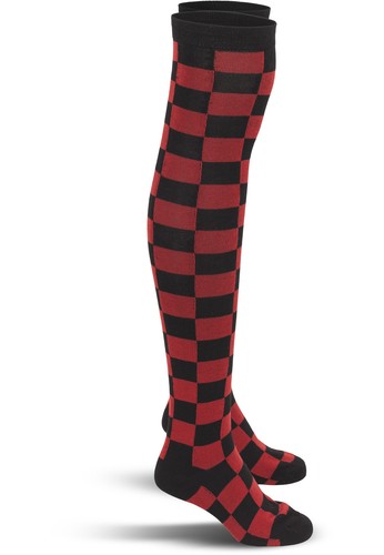 URBAN CLASSICS LADIES OVERKNEE SOCKS 2-Pack Kniestrümpfe Socken Damen College UC - Picture 27 of 49