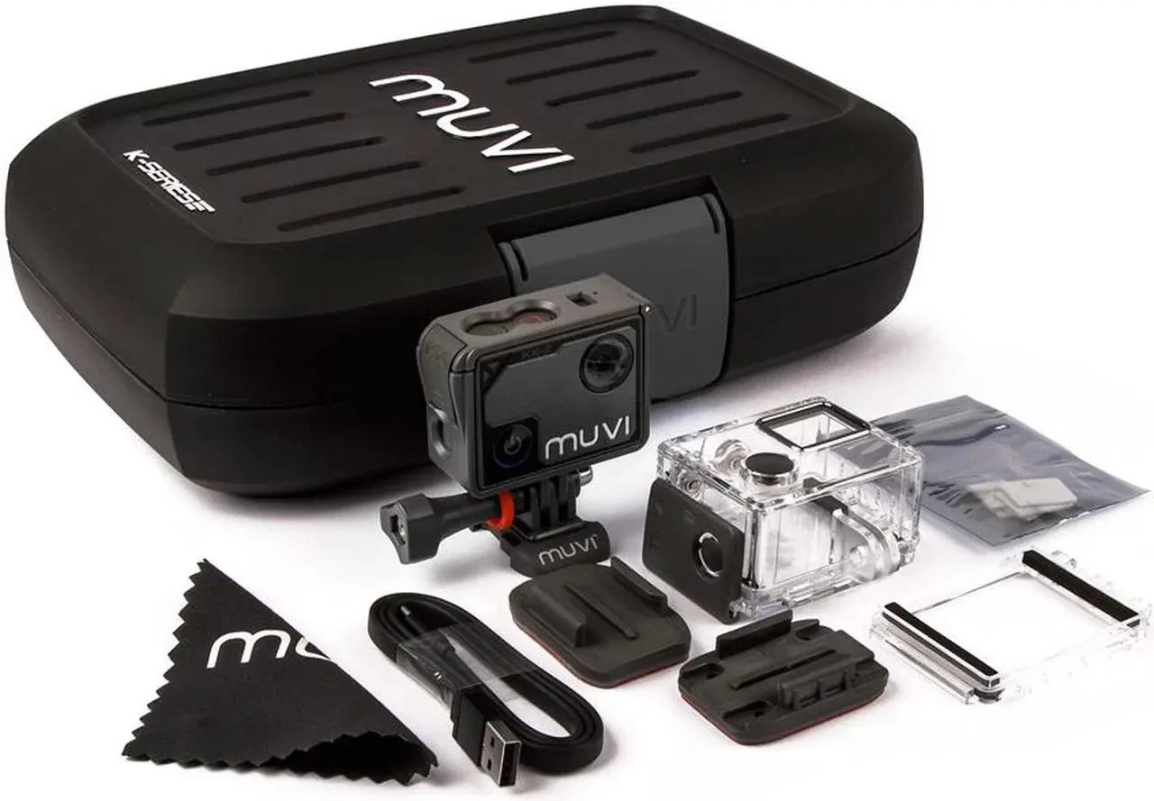 Veho Muvi KX-2 Pro Handsfree 4k Action Camera with 12MP Lens