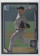 2015 Bowman Draft Chrome Asia Exclusive Black Refractor Javier Medina #94 0c2