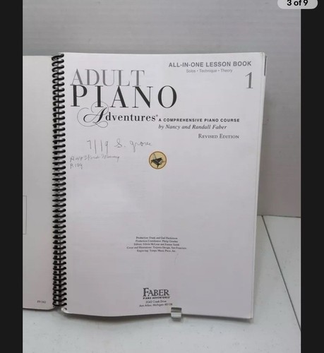 Faber Erwachsene Klavier Abenteuer Noten Liederbuch Selbstunterricht Unterricht Buch Alle N - Bild 3 von 9