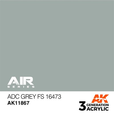 AK Interactive AK11867 Acrylic 3G Air ADC Grey FS 16473 17ml