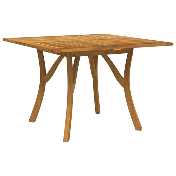 Gartentisch 110X110X75 Cm Massivholz Akazie-image