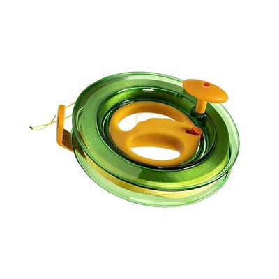 Tragbare faltbare Handrolle mit transparentem Schnurbecher zum Hochseeangeln