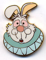 Disney Gallery White Rabbit Alice in Wonderland Pin NO BOX INCLUDED - Picture 1 of 1