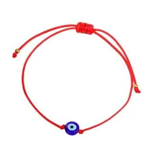 Lucky Evil Eye Bracelet, Protection Red String, Turkish Evil Nazar Eye Bracelet