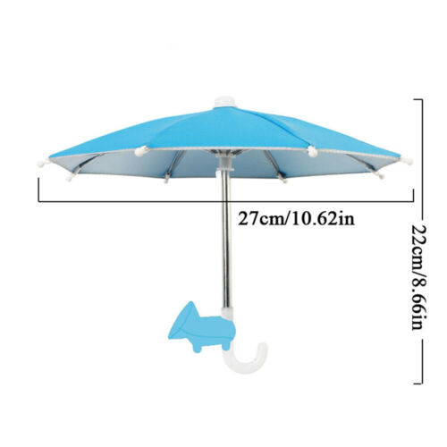 Universal Cell Phone Umbrella Sun Shade Anti-Glare Cover Piggy Suction Cup Sta * - Picture 14 of 15