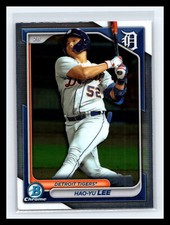 🔥 HAO YU LEE 2024 BOWMAN CHROME PROSPECTS RC # 55