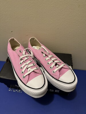 NIB converse peony pink platform chuck Taylor women