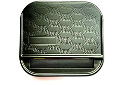 Automatic Rolling Machine Case Tobacco  Tin Roller Black High Quality  Blind NEW