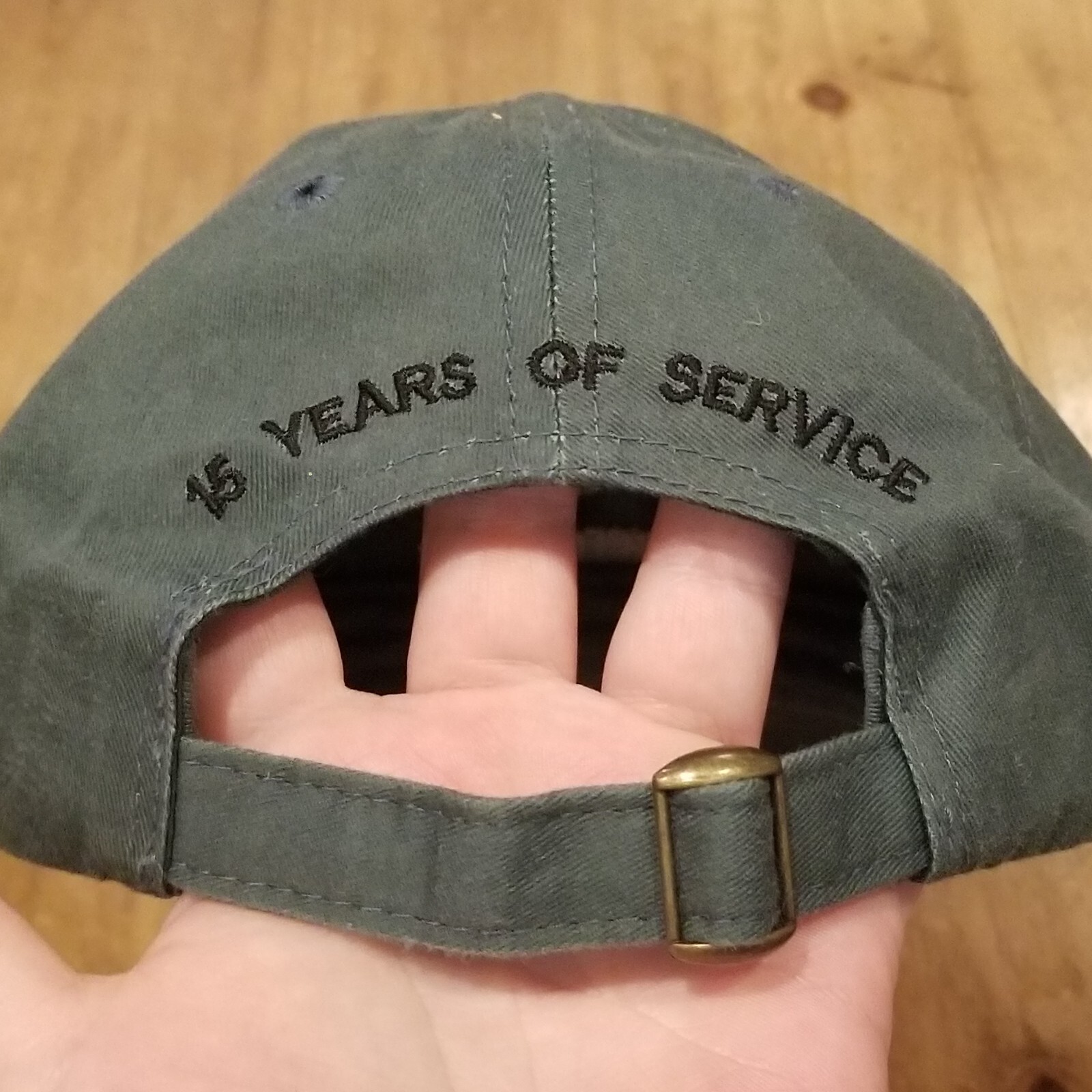 Distinctive Threads Eagle Hat Cap Strap Back Gree… - image 10