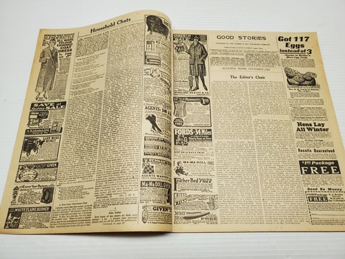 Vintage Good Stories Magazine November 1924 Fictional Stories Drama Suspense Ads - Picture 3 of 12