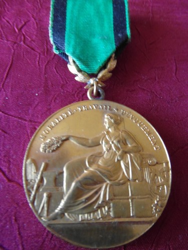 Médaille Ancienne “Ste Française” – Encouragement à L’Éducation Physique, Sports Et Tourisme – Pièce Rare De Collection