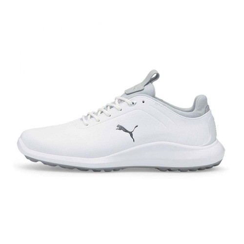Puma 2022 Ignite Pro Golf Shoes - Puma White/Silver - UK10 Size: UK10