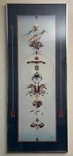 Totem by Marie Buchfink S/N, 16.25" x 39.5" Very Nicely Framed Lithograph