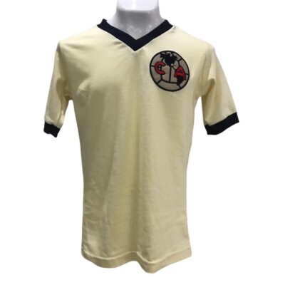 Brand New Club America Jersey Vintage Retro 1966 Reissue Cream Aguilas Liga  MX
