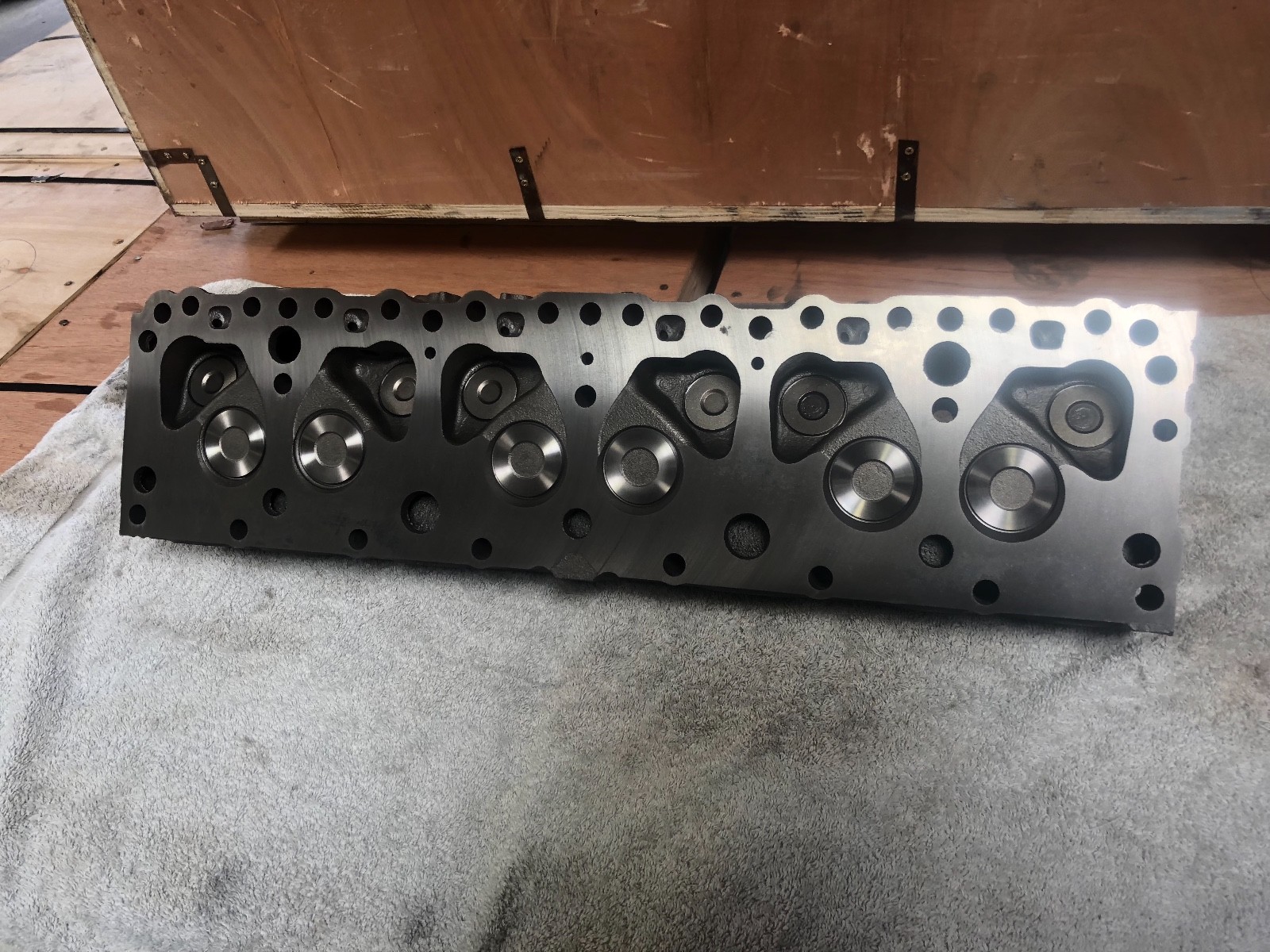 Chevy 235 261 rat rod Pickup Truck Inline Rebuilt Cylinder Head 3836848