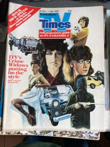 TV Times 1982 1983 Vintage television guide magazines choose from list FREE POST - Picture 38 of 74
