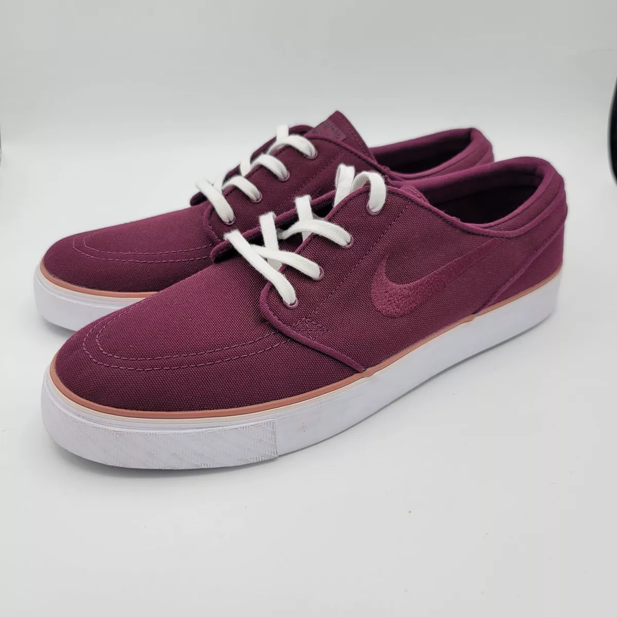 radioactiviteit katje Meesterschap Nike SB Zoom Stefan Janoski Canvas Maroon Bordeaux Shoes Women's 10.5  AQ7407-661 | eBay