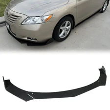 Gloss Black Style Front Bumper Lip Splitter Spoiler For Toyota Camry 2007-2011