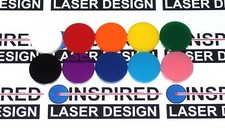 1.5" 38mm 10 Pack Acrylic disc 22 color acrylic round Craft Disk plexiglass
