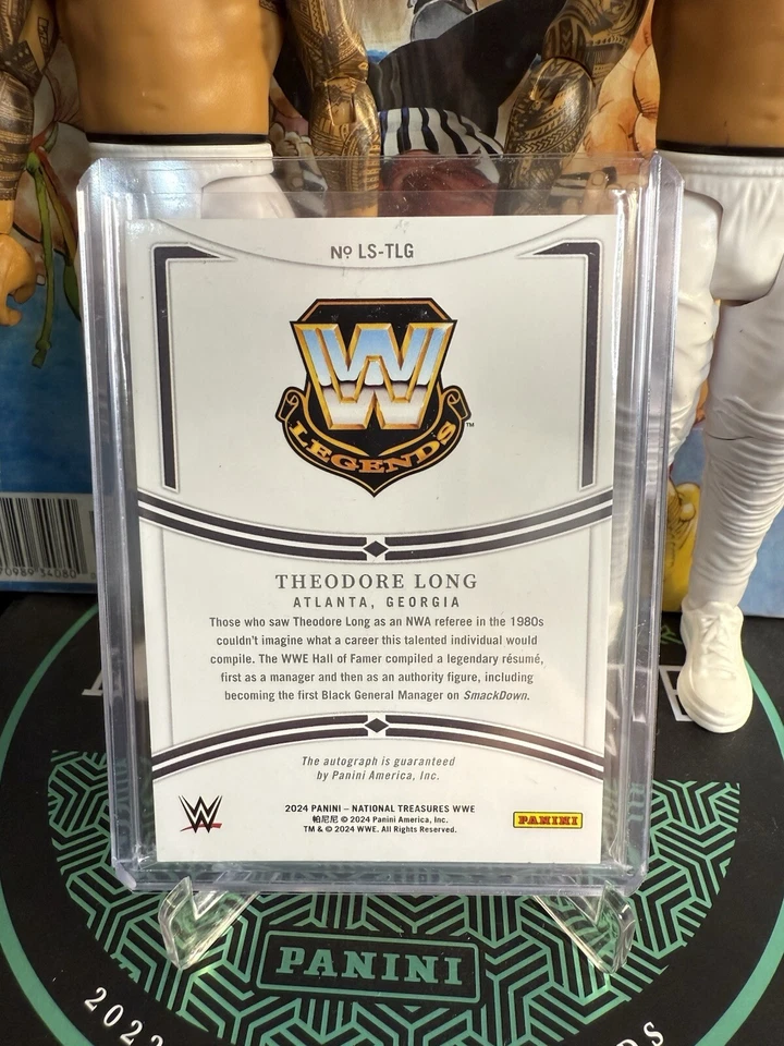 2024 Wwe National Treasures Teddy Long /10 Legendary Signatures - Image 2 of 2