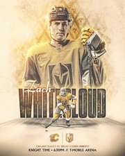 Vegas Golden Knights vs Calgary 12/12/23 Poster - Whitecloud 
