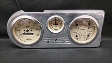 1948 1949 1950 Ford Truck 3 Gauge Cluster Tan