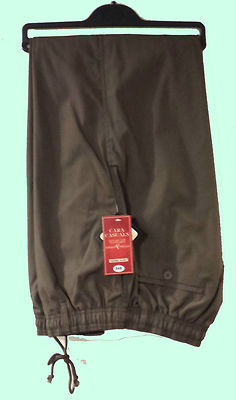 THERMAL LINED RUGBY TROUSERS MENS ELASTICATED WAIST/PANTS W32/48 leg 27\
