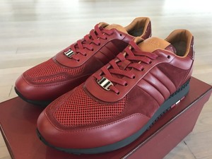 bally suede sneakers