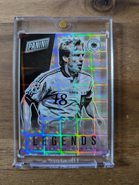 2017 Panini National 1/1 Hyper Plaid Jürgen Klinsmann 1/1 Deutschland