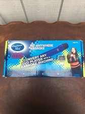 American Idol Go Anywhere Karaoke A1220C Microphone And DVD Included- Pre Owned