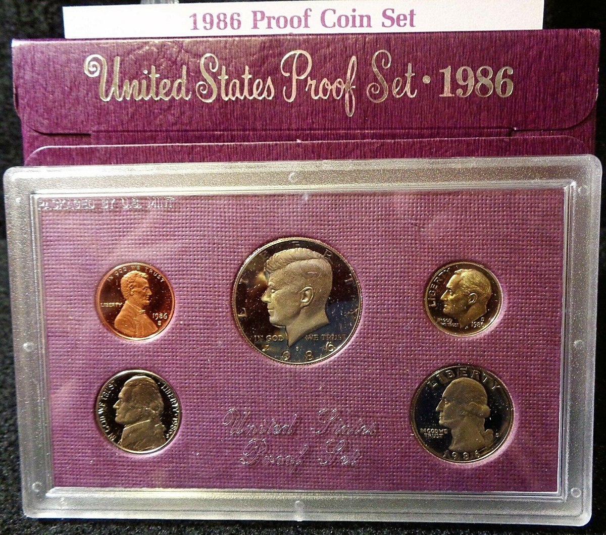 コレクション 1986 United States Proof Coin Set 1986 United States Proof Set | GovMint.com