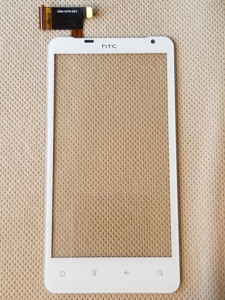 HTC Touch Screen Digitizer Lens VIVID HOLIDAY RAIDER 4G X710e (HTC Logo) WHITE - Image 2 of 4