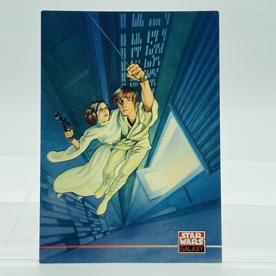 1994 Topps Star Wars Galaxy Series 2 Card # 264 Zina Saunders New Visions 2