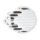 Arlen Ness Rough Crafts Chrome Finned Air Cleaner Harley Milwaukee Eight 17 Up