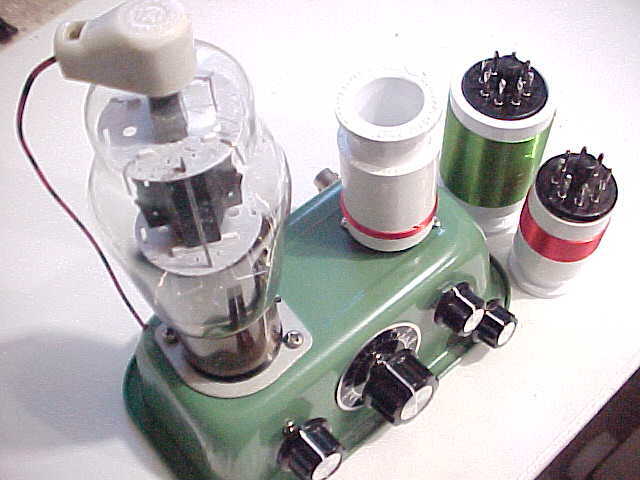 DIY 1625 PENTODE TUBE AM BDCST/SHORTWAVE REGEN RADIO (540 KHZ TO 15.0 ...